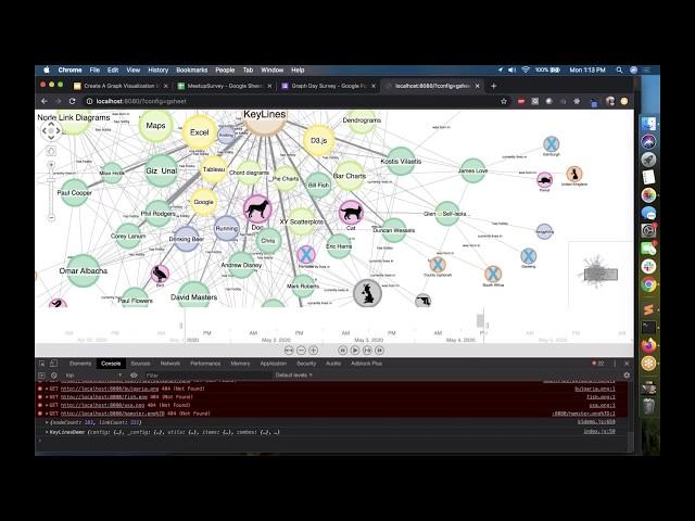 Building a JavaScript data visualization in real time