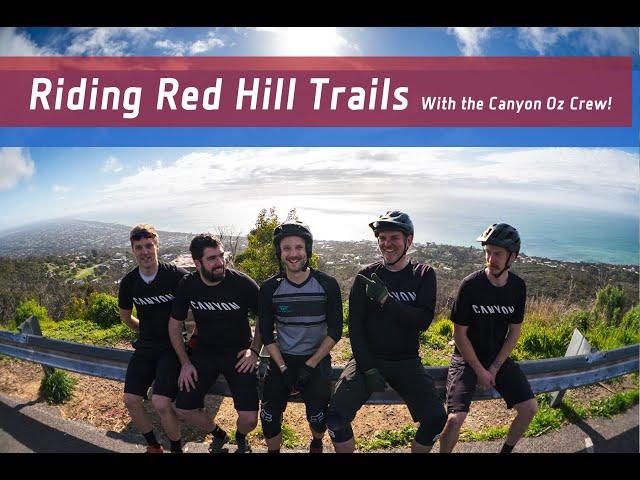Riding The Red Hill Mountain Bike Trails With The Canyon Crew