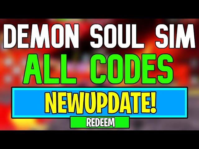 *NEW* Demon Soul Simulator Codes | Roblox Demon Soul Simulator Codes (September 2024)