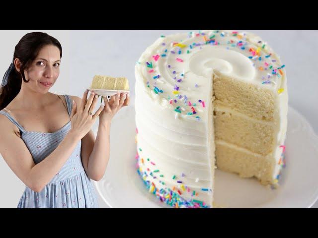 Easy Vanilla Butter Cake Recipe