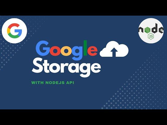 Upload Image to Google Storage with NodeJS + HTML Form