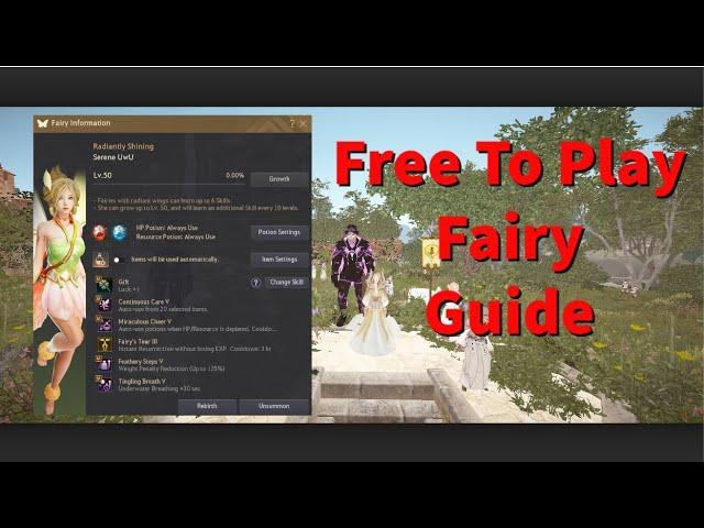 Free To Play Fairy Guide! | Black Desert Online