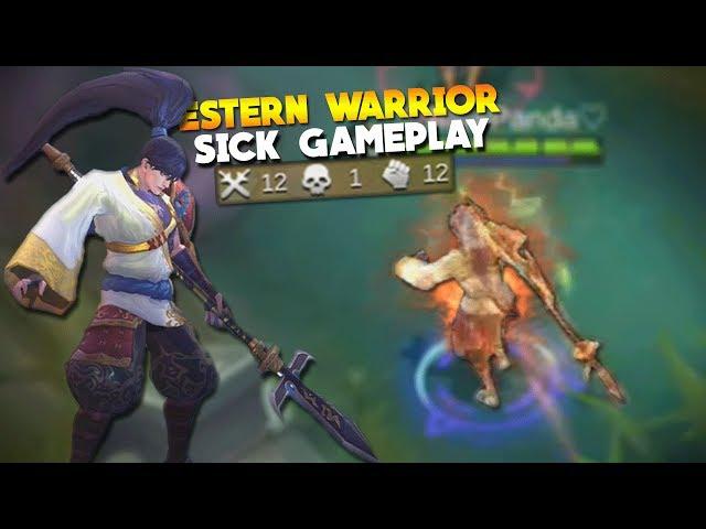 Mobile Legends New Yun Zhao Skin Gameplay! (Eastern Warrior)