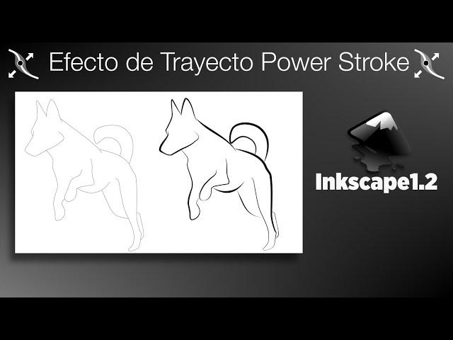 Cómo Aplicar el Efecto de Power Stroke Inkscape 1.2