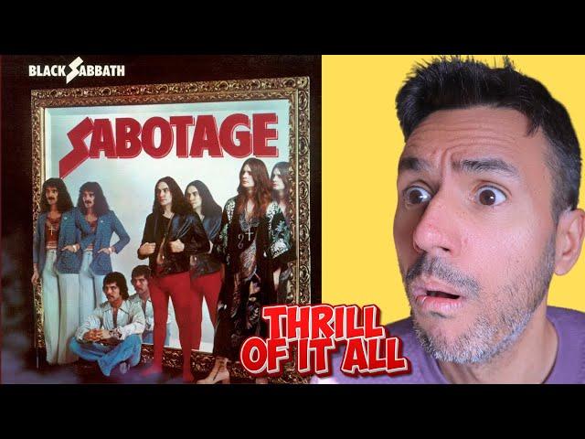 WRITER REACTS TO Black Sabbath - Thrill of It All (REACTION) First Time Hearing It