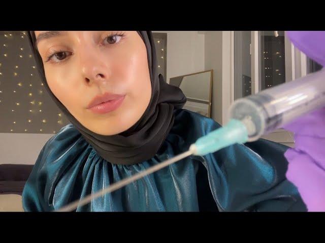 ASMR I I Do Your Lip Filler  (fast asmr)