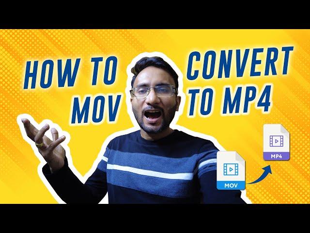 How to Convert MOV to MP4 in Just 3 Steps | FREE Online Video Converter