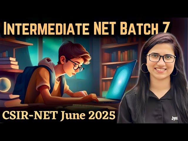 J Chemistry new batch|J Chemistry online course|CSIR NET June 2025|Intermediate Batch 7 Announcement