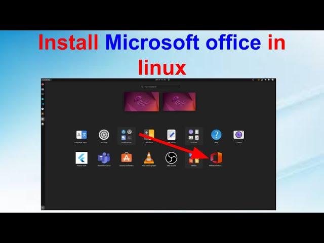 How to Install Microsoft office in Linux for free | free MS office in Linux