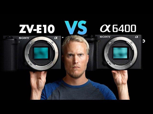 Sony ZV-E10 Vs a6400 || WATCH BEFORE YOU BUY!!