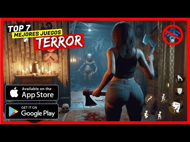  Cuales son los 10 Mejores JUEGOS de TERROR CON ULTRA GRÁFICOS HD para ANDROID & iOS 2024 