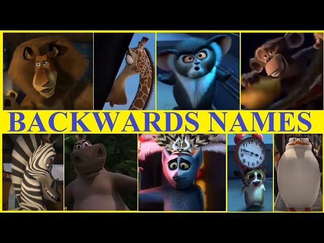 Madagascar 4 Movie / Backwards Names