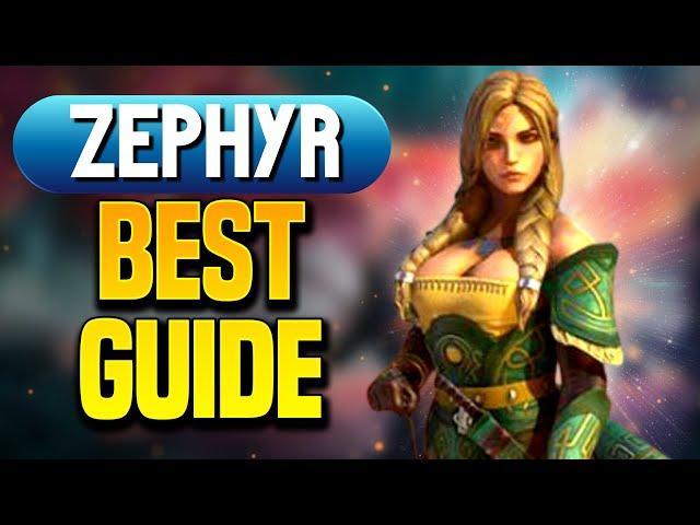 ZEPHYR SNIPER | AN UNCOMMON TANK & CONTROL GODDESS!