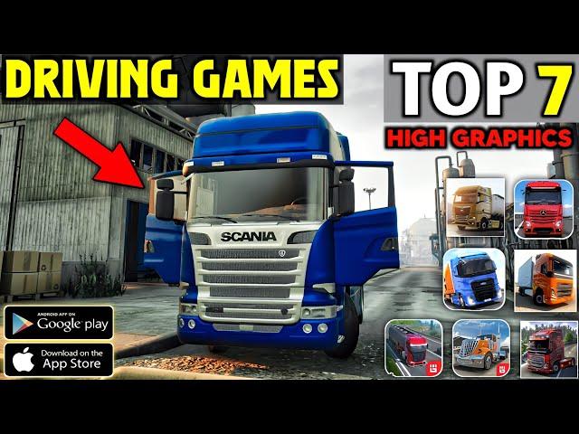 Top 7 Best Truck Driving Games For Android Ios | Truck Simulator For Android 2024।Best Offline Games