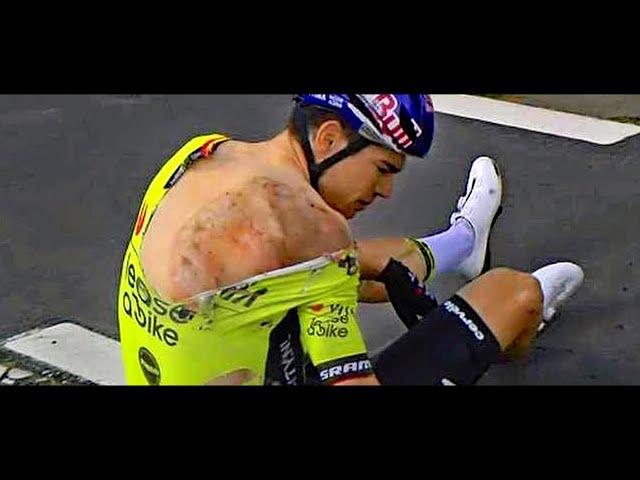 Road Cycling Crashes 2024  Compilation