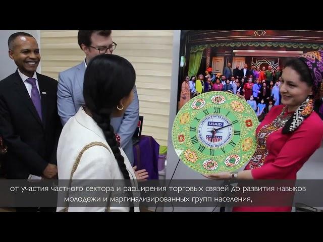 Änjali Kaur's visit to Turkmenistan (with Russian subtitles)