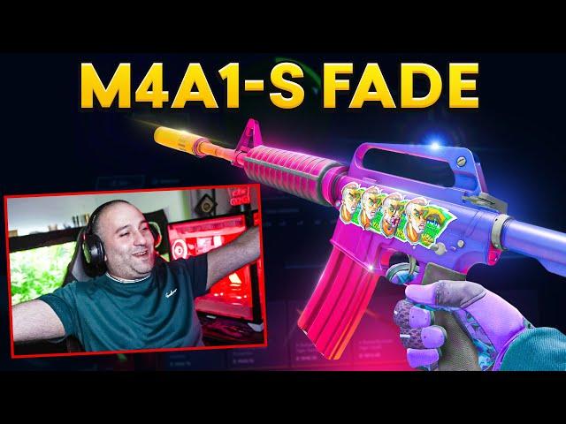 ახალი სკინი დავაგდეეე! ფეიდიიი CSGO.NET M4A1-S Fade (PROFIT)