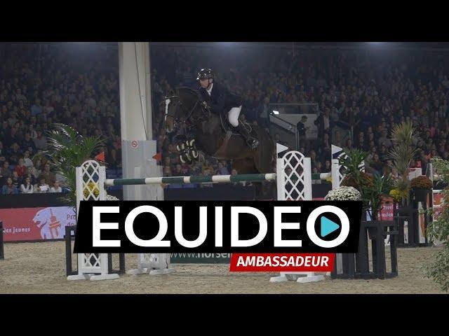 Manon notre Ambassadrice Equideo au Jumping International de Liège