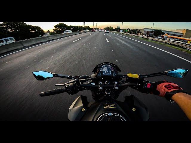 KAWASAKI Z400 / DAY RIDE / PURE SOUND / 4K