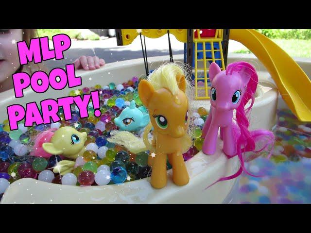 MY LITTLE PONY POOL PARTY with ORBEEZ! | Ep. 10