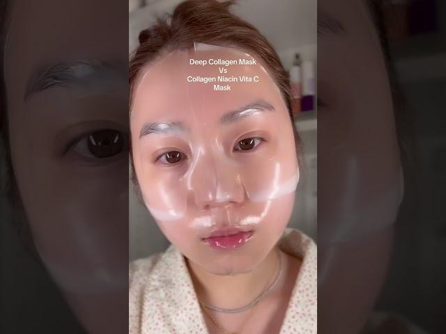 Collagen mask #skincare #koreanskincareroutine