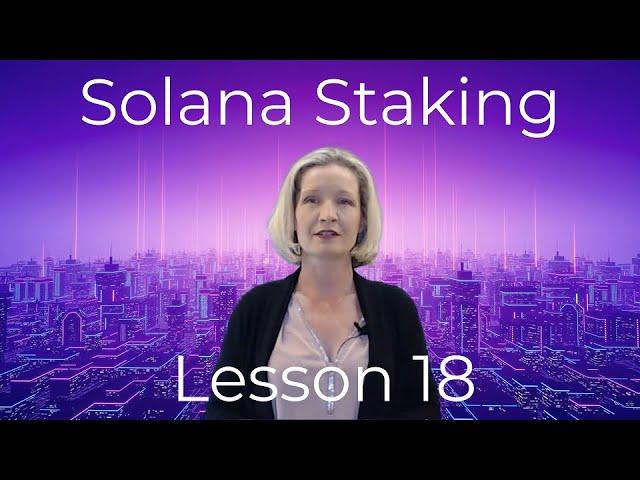 How to secure a network by staking (Lesson 18 Web3 full course)