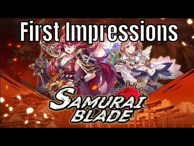 Samurai Blade: Yokai Hunting - First Impressions/Is It Legit?/This Seems Familiar