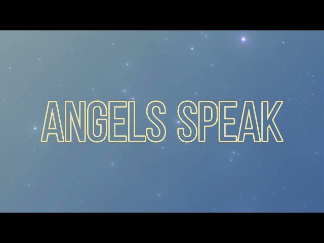 Justin Bieber - Angels Speak (Lyrics)