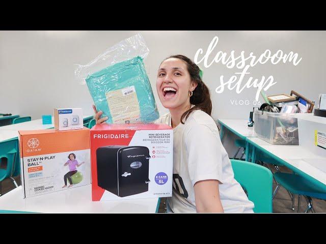 BACK TO SCHOOL | Classroom Set-Up, Tour, and Unboxing Teacher Wishlist