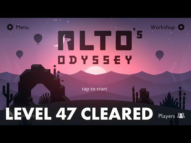 Alto's Odyssey - Level 47 Goals and Walkthrough