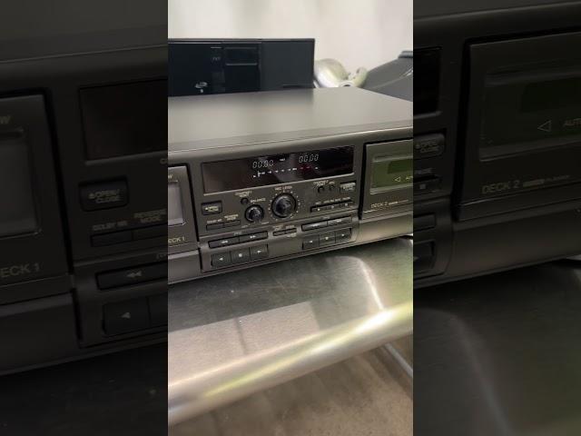 Dual Cassette Deck Technics. Back to the future! #антиквариат #винтаж #antiques #treasurehunting