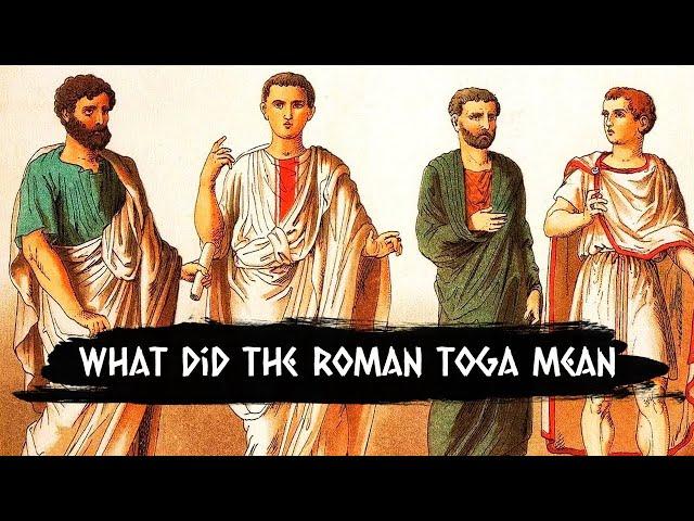 Why did ancient Rome wear uncomfortable togas