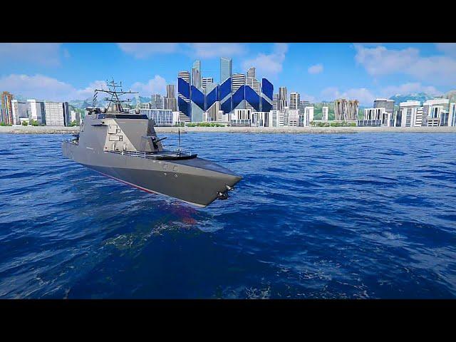 Modern Warships9: RF Derzkiy Is Powerfull In All Round Accept Air Threat?