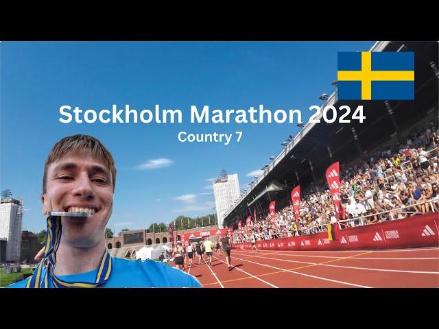 Stockholm Marathon 2024 in Extreme Heat! - Global Marathons Episode 7