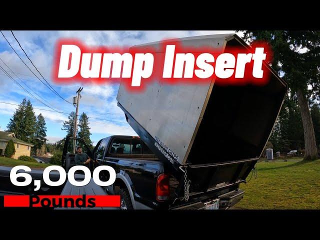 Dump Bed Insert! No More Back Pain! Upgrade Your Business