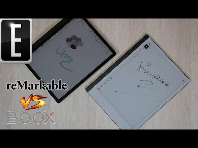 Remarkable 2 takes on the King | vs Onyx Boox Tab Ultra C