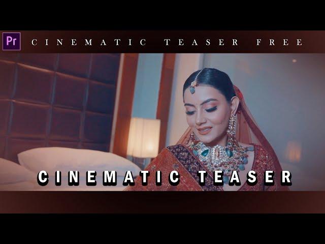 Free Wedding Teaser Download Premiere Pro | Cinematic Wedding Teaser Project