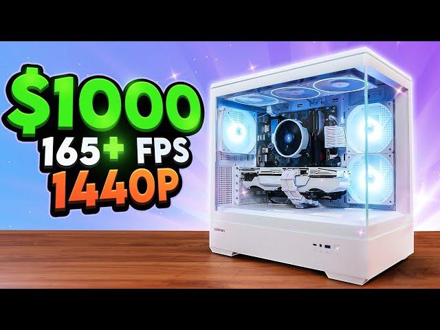 The BEST $1000 Gaming PC Build in 2024!