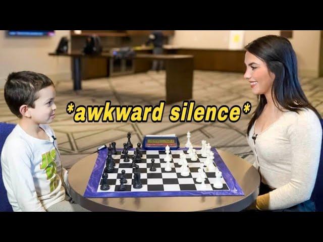 My Most Awkward Chess Match vs An 8-Year-Old Kid