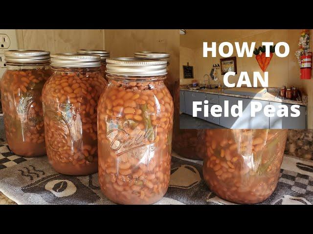 How to Can Field Peas! The CANNING Kitchen is OPEN