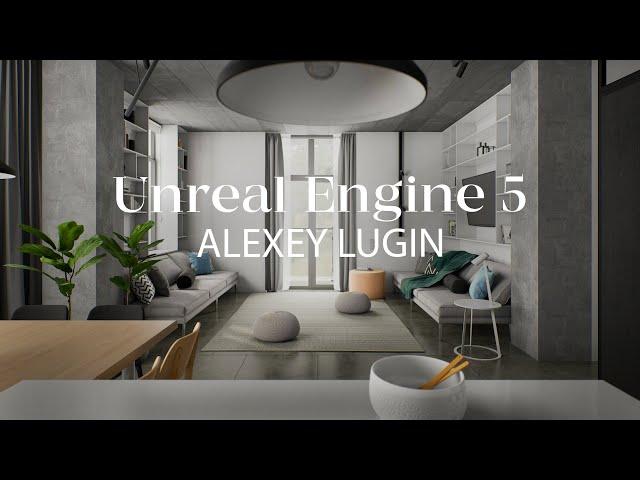 Создание интерьера в Blender и Unreal Engine 5 | Работа и отзыв Алексея Лугина | Интерьер в Unreal