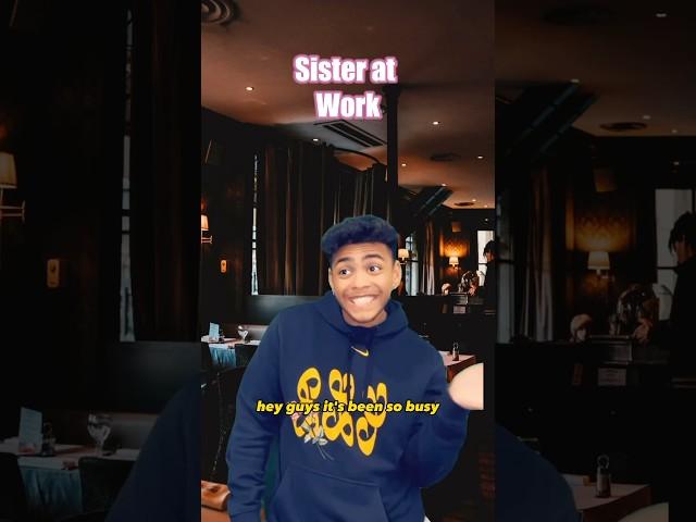 Lil bro has his sisters back…pt2 #comedy #viral