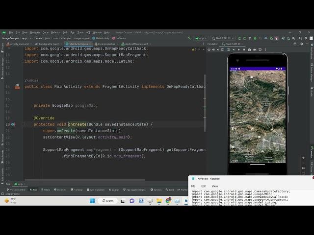 Android Java Project to Embed Google Maps & Add Markers Using Maps SDK