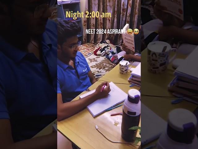 Kota students at 2:00am night study  || Neet 2023 Aspirants  || beforeneet #kota #latenight