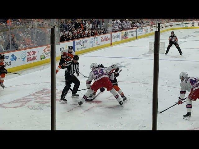 Matvei Michkov's 1st Flyer Goal. Rookie Game vs New York Rangers (September 13, 2024)