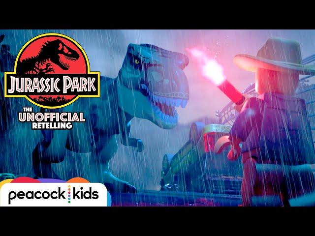 T.Rex Attacks the Tour! | LEGO Jurassic Park: The Unofficial Retelling