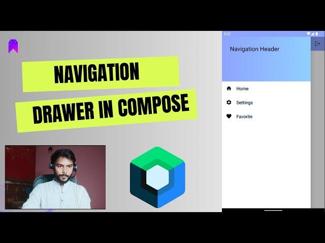 Navigation Drawer in Jetpack Compose : Simplified Mastery with clear implementation