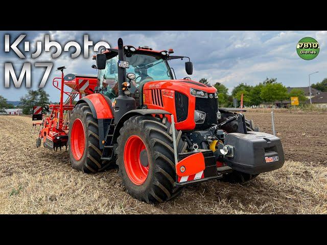 Let’s Drive KUBOTA M7-173 KVT | Dicke Puschen, RTK und Stufenlos | TrakTour 2022