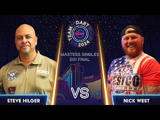 Steve Hilger vs Nick West | 501 Masters Final | NDA Team Dart