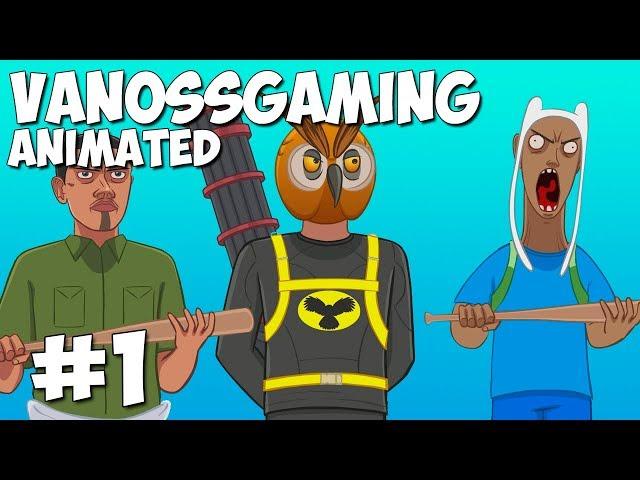 VanossGaming Смешные моменты Анимация (перевод) #1 [Перезалив]